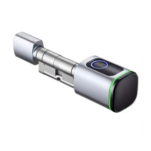 Digital Cylinder - Chrome Black