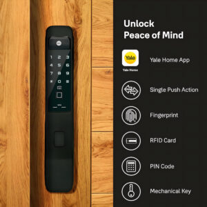 Yale YMI70 Push and Pull Smart Door Lock Advanced Kit - Image 2